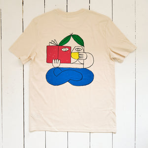 Biblio T- Shirt (off-white tee)