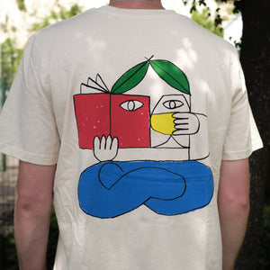 Biblio T- Shirt (off-white tee)