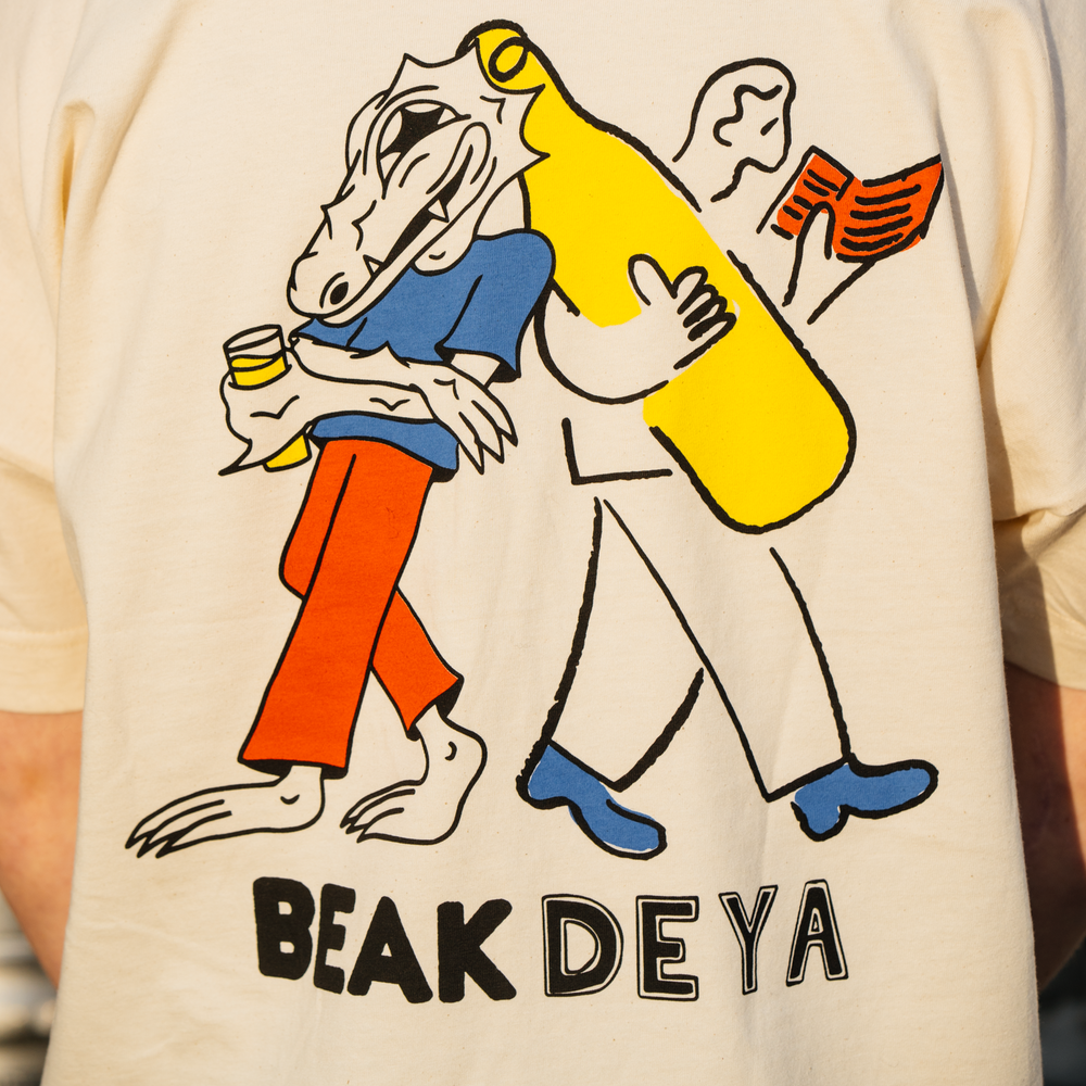 Limited edition DEYA X BEAK Tees