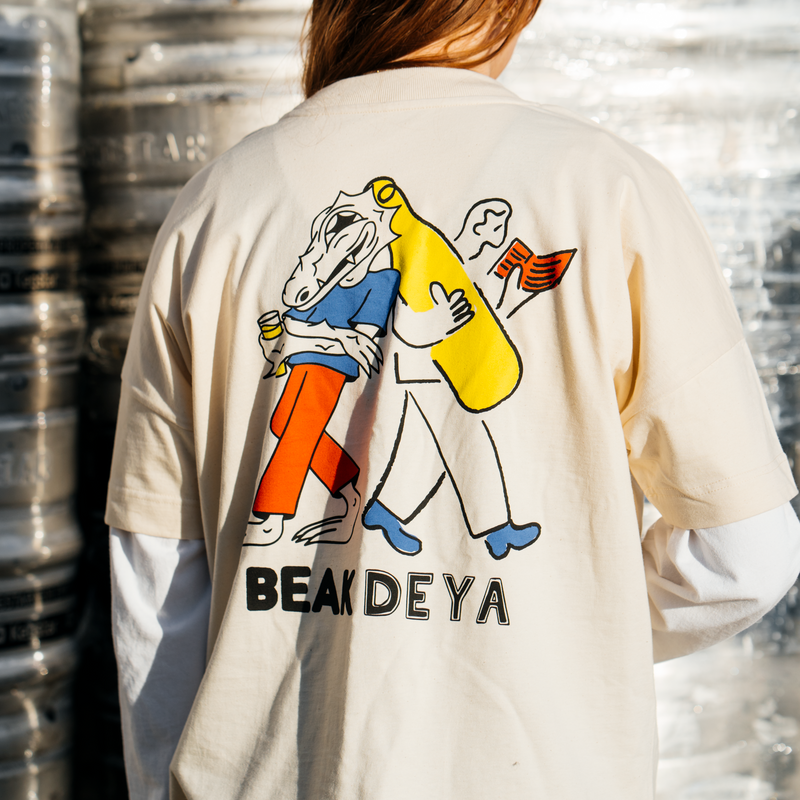 Limited edition DEYA X BEAK Tees