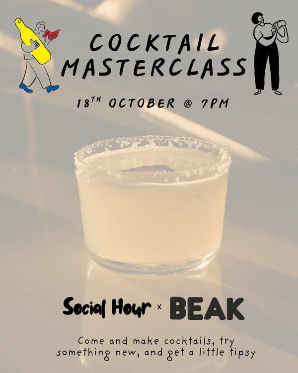 SATURDAY: COCKTAIL MASTERCLASS WITH SOCIAL HOUR - 7PM