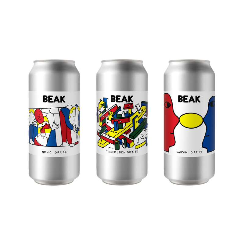 DIPA MIXED PACK (SAUVIN, NONIC + TIMBER DIPA)