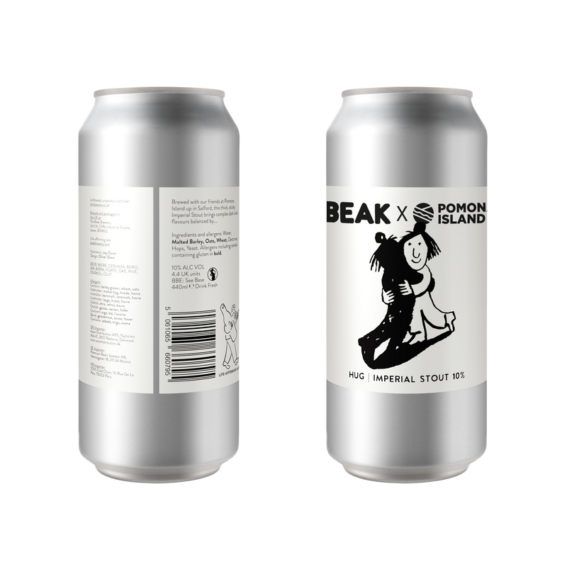 HUG - BEAK X POMONA ISLAND - 10% Imperial Stout