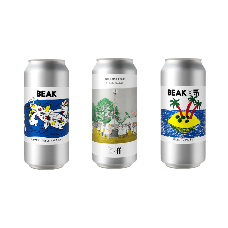 SHOWCASE MIXED PACK (WAVES TABLE PALE, THE LOST FOLK DDH PALE + ISLES DIPA)