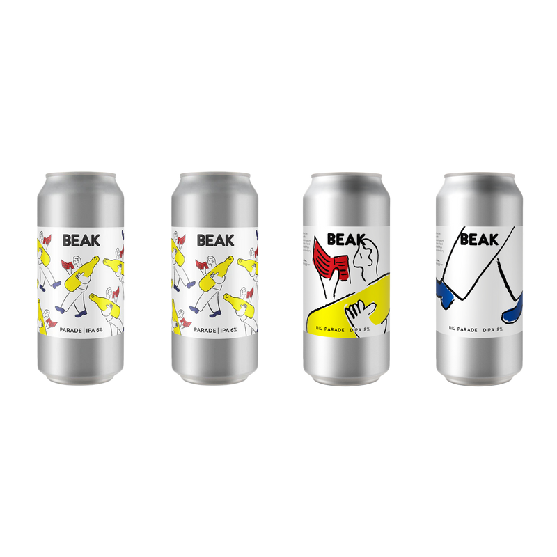 PARADE 6% IPA + BIG PARADE 8% DIPA MIXED PACK