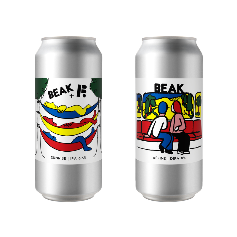 FRESH RELEASES MIXED PACK (SUNRISE IPA + AFFINE DIPA)