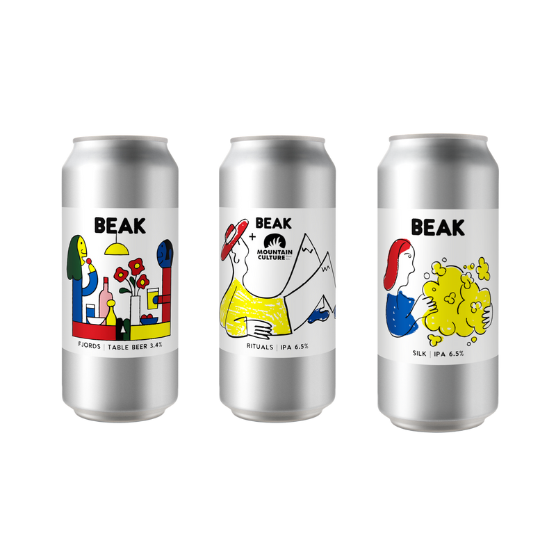 FRESH RELEASES MIXED PACK (FJORDS TABLE PALE, RITUALS IPA + SILK IPA)