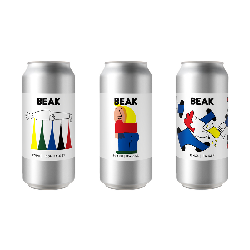 FRESH RELEASES MIXED PACK (POINTS DDH PALE, RINGS IPA + PEACH IPA)