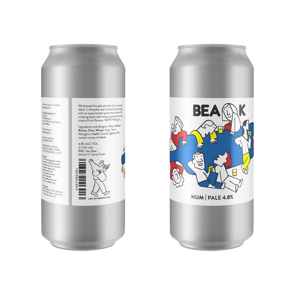 HUM 4.8% PALE – Beak Brewery