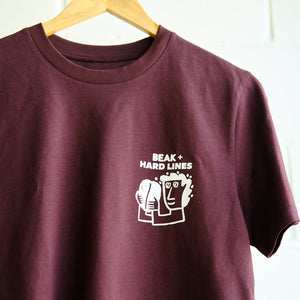 BEAK X HARD LINES TEE