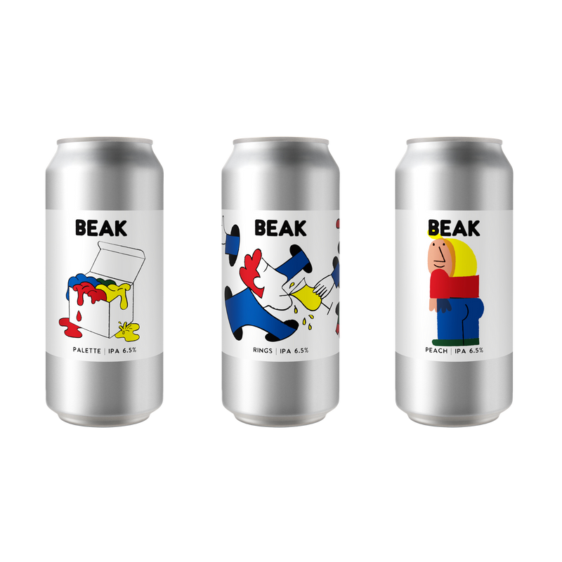 IPA MIXED PACK (RINGS IPA, PEACH IPA + PALETTE IPA)
