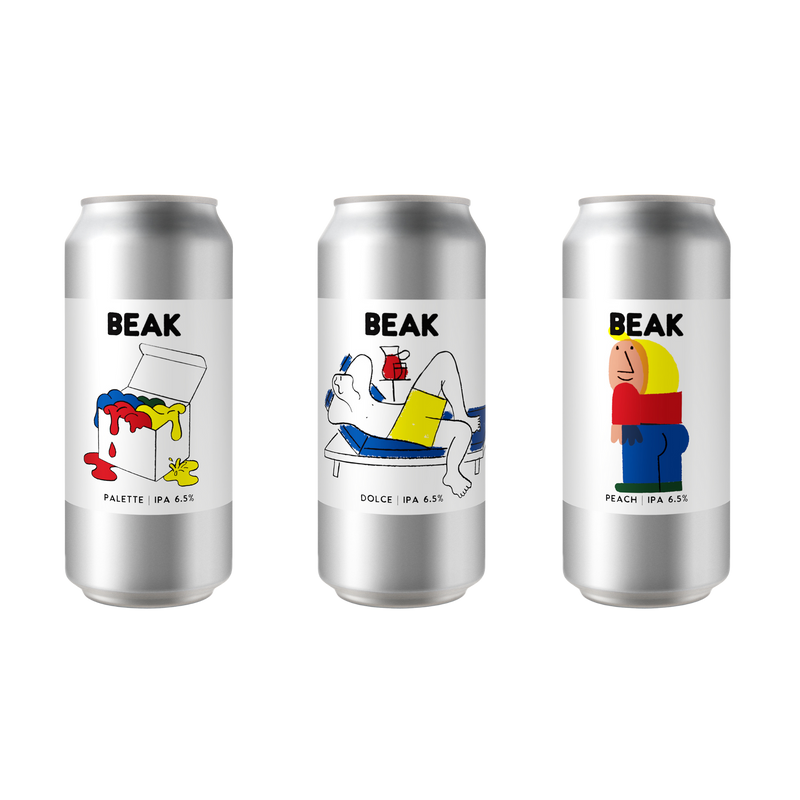 IPA MIXED PACK (DOLCE IPA, PEACH IPA + PALETTE IPA)