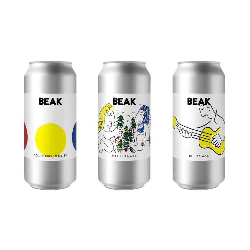 IPA MIXED PACK (SO... IDAHO IPA, MYTH IPA + BE IPA)