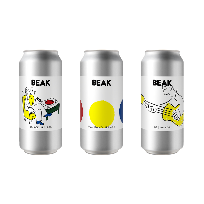 IPA MIXED PACK (QUACK, SO... IDAHO IPA + BE IPA)