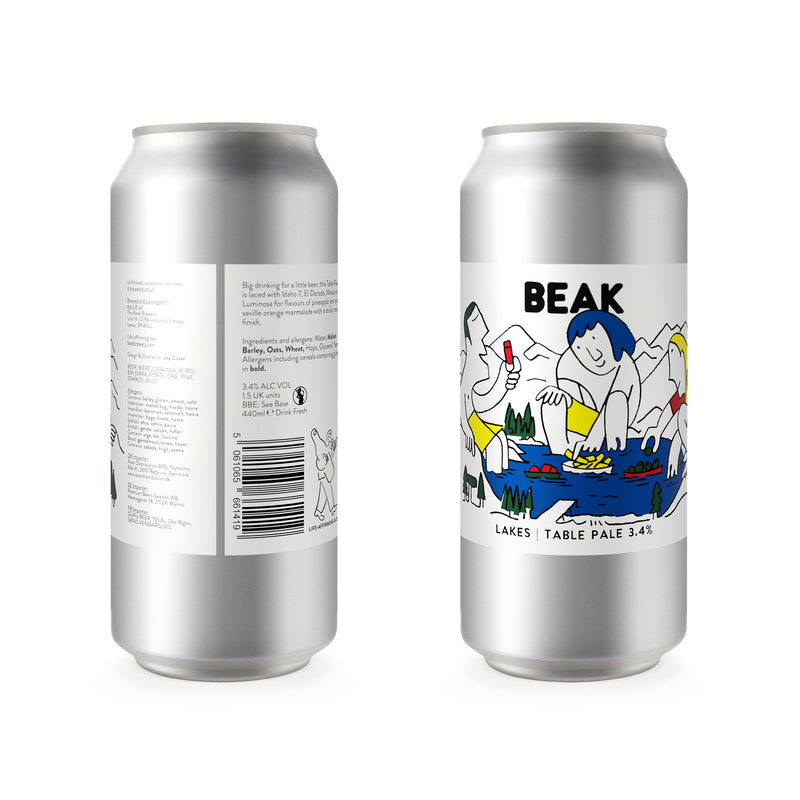 LAKES 3.4% Table Pale