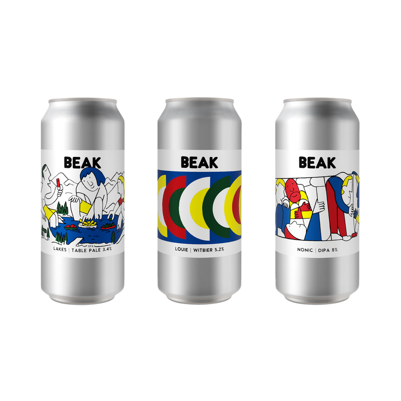 LAST CHANCE PACK (LAKES 3.4% TABLE PALE, LOUIE 5.2% WITBIER + NONIC 8% DIPA)