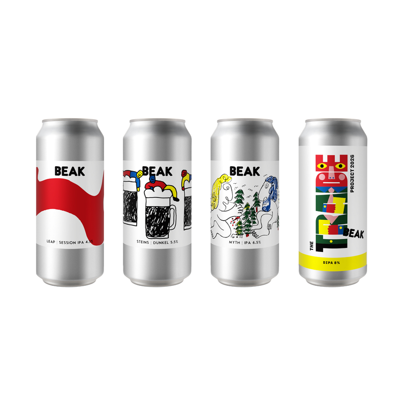 LAST CHANCE MIXED PACK (LEAP SESSION IPA, STEINS DUNKEL, MYTH IPA, TRADE PROJECT DIPA)