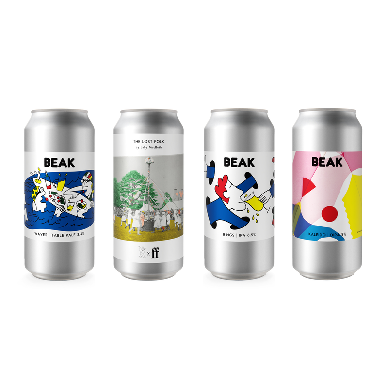 LAST CHANCE MIXED PACK (WAVES PALE ALE, THE LOST FOLK DDH PALE, RINGS IPA + KALEIDO DIPA)