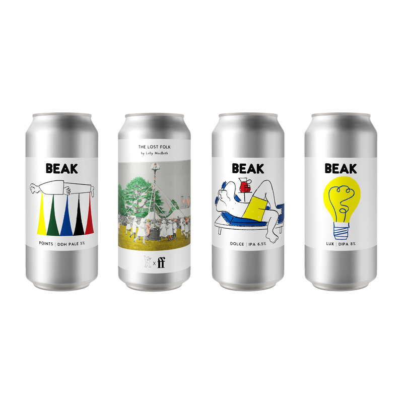 LAST CHANCE MIXED PACK (POINTS DDH PALE, THE LOST FOLK DDH PALE, DOLCE IPA + LUX DIPA)