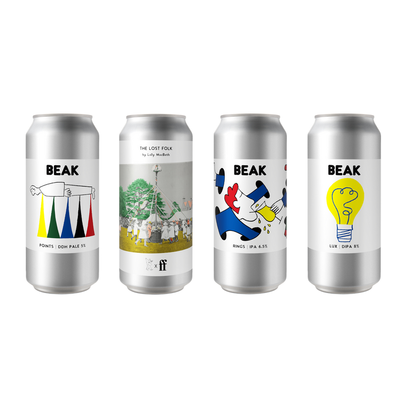 LAST CHANCE MIXED PACK (POINTS DDH PALE, THE LOST FOLK DDH PALE, RINGS IPA + LUX DIPA)