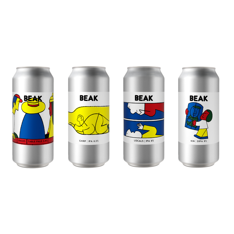 LAST CHANCE MIXED PACK (BACKS TABLE PALE, CHIRP IPA, LOCALS IPA + KIN DIPA)