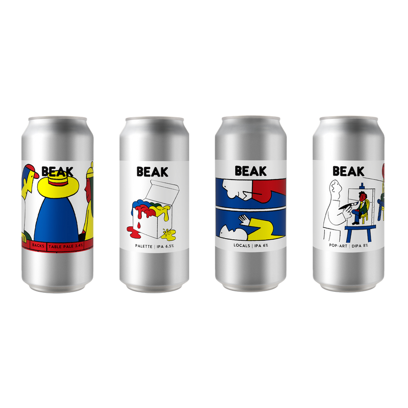 LAST CHANCE MIXED PACK (BACKS TABLE PALE, PALETTE IPA, LOCALS IPA + POP-ART DIPA)