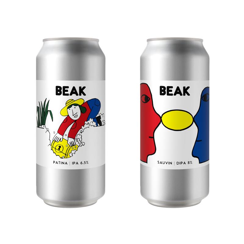 NEW RELEASES MIXED PACK (PATINA IPA + SAUVIN DIPA)