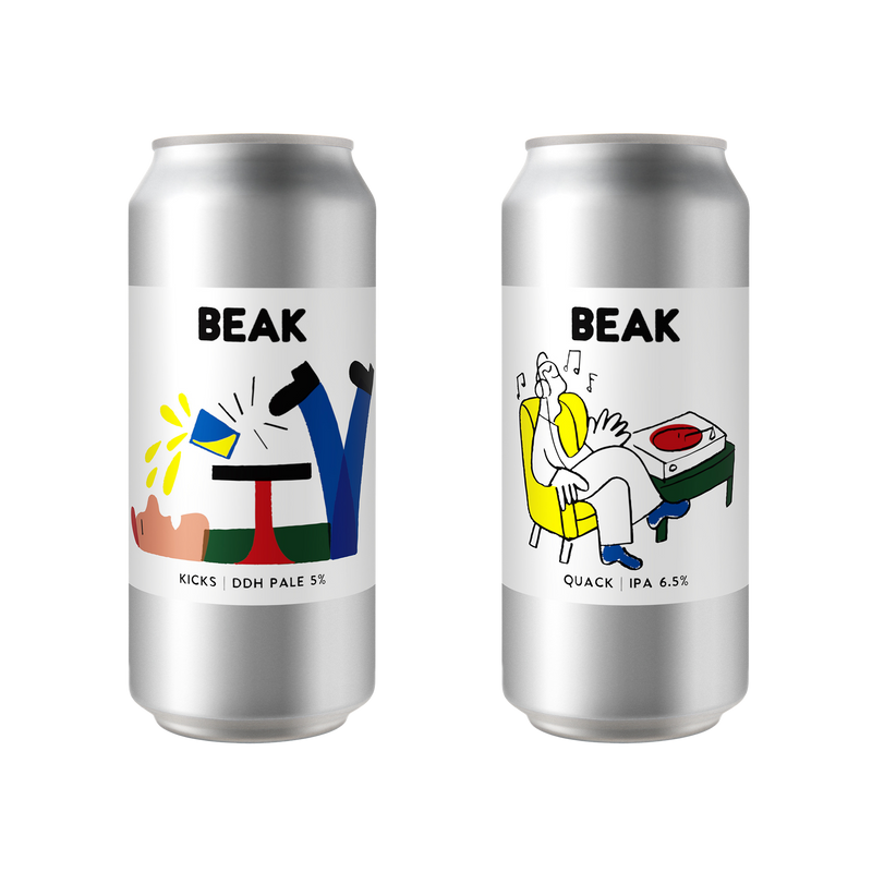 FRESH RELEASES MIXED PACK (KICKS DDH PALE + QUACK IPA)