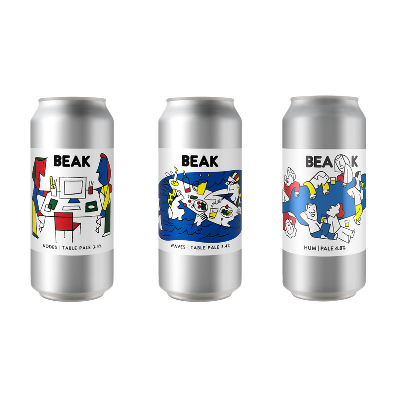 PALE MIXED PACK (WAVES TABLE PALE, NODES TABLE PALE + HUM PALE)