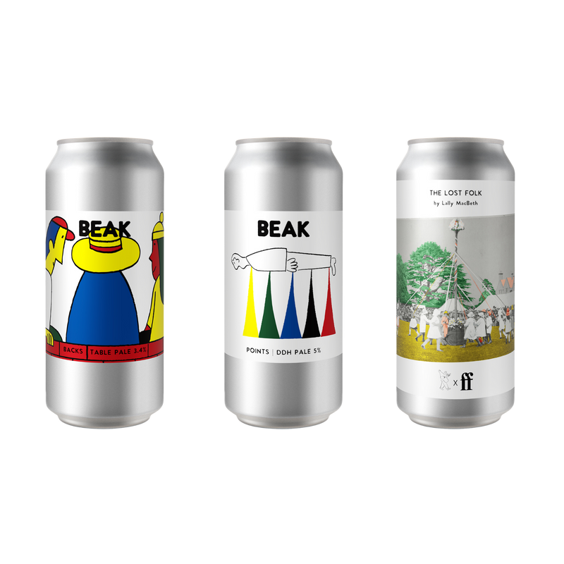 PALE MIXED PACK (BACKS TABLE PALE, POINTS DDH PALE + THE LOST FOLK DDH PALE)