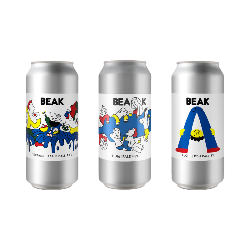 PALE ALE MIXED PACK (STREAMS TABLE PALE, HUM PALE ALE + ALOFT DDH PALE)