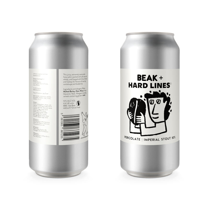 PERCOLATE - BEAK X HARD LINES - 10% Imperial Stout