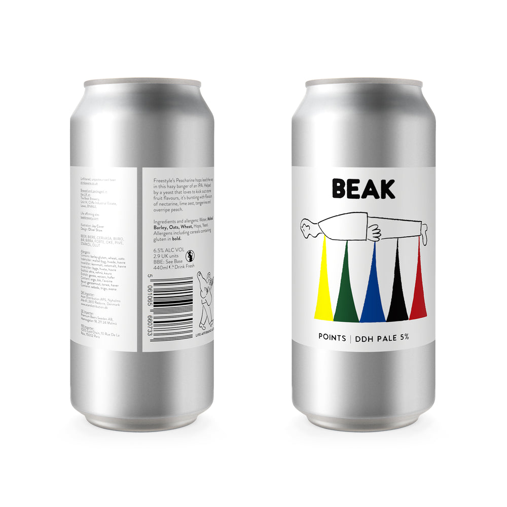 POINTS 5% DDH PALE – Beak Brewery - Main Image