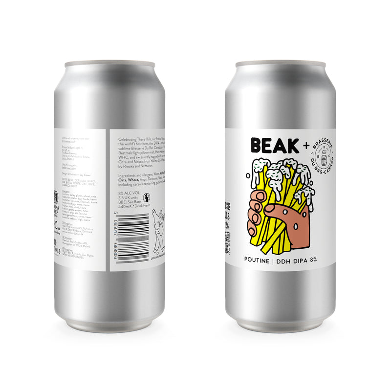 POUTINE - BEAK X BRASSERIE DU BAS - 8% DDH DIPA