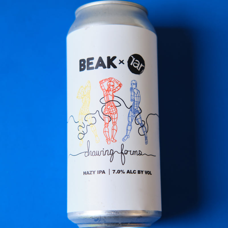 DRAWING FORMS - RAR x BEAK - 7% HAZY IPA