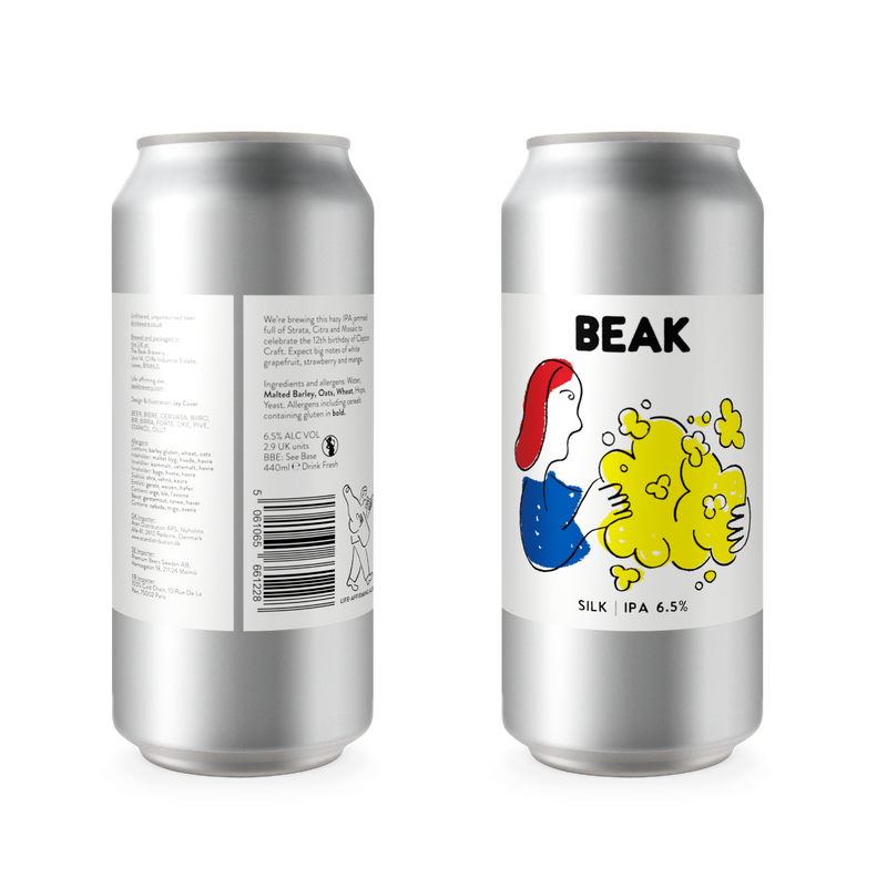 SILK - BEAK X CLAPTON CRAFT - 6.5% IPA