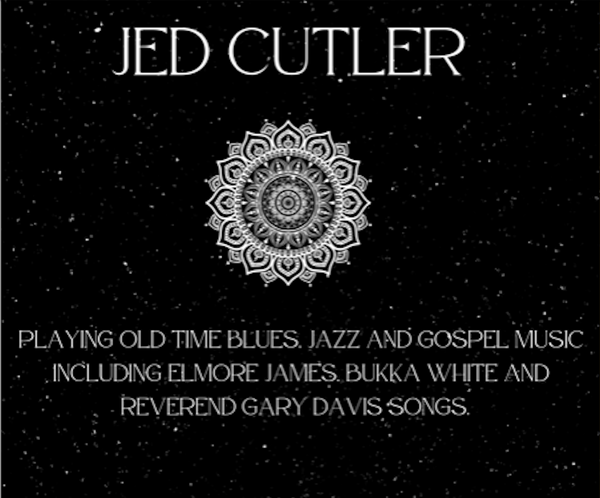 SUNDAY: LIVE MUSIC FROM JED CUTLER - 3pm- FREE ENTRY