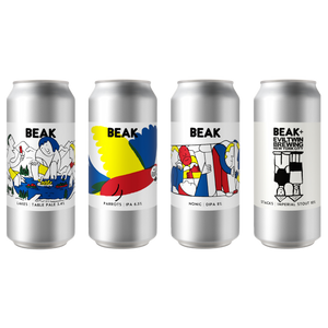 SHOWCASE MIXED PACK (LAKES TABLE PALE, PARROTS IPA, NONIC DIPA + STACKS IMPY STOUT)