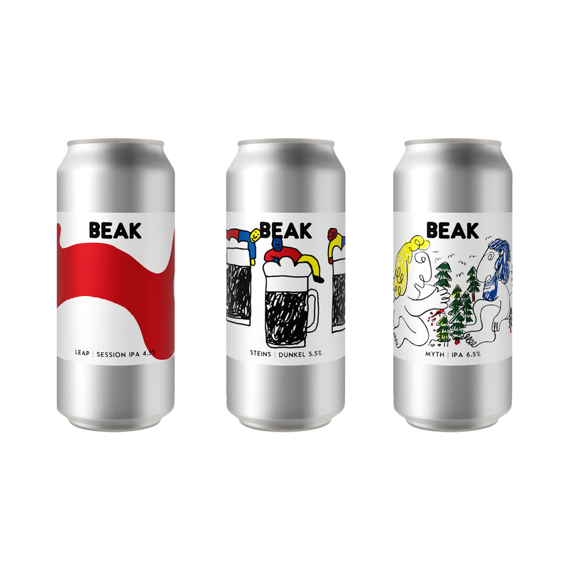 SHOWCASE MIXED PACK (LEAP SESSION IPA, STEINS DUNKEL + MYTH IPA)