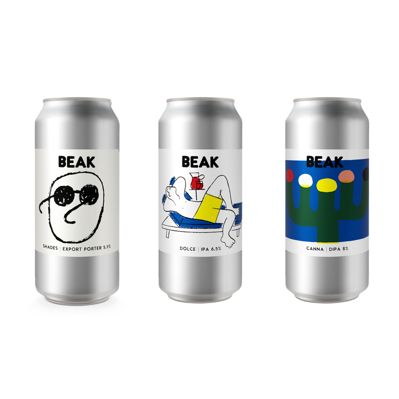 NEW RELEASES MIXED PACK (SHADES EXPORT PORTER, DOLCE IPA + CANNA DIPA)