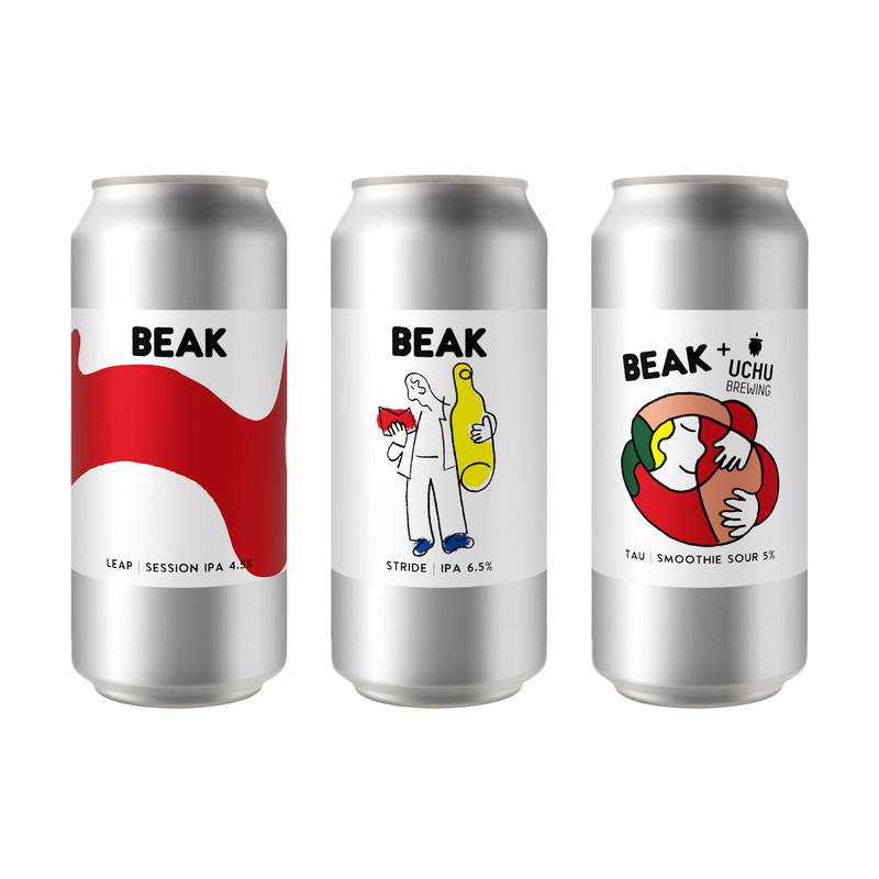 SHOWCASE MIXED PACK (LEAP SESSION IPA, STRIDE IPA + TAU SMOOTHIE SOUR)
