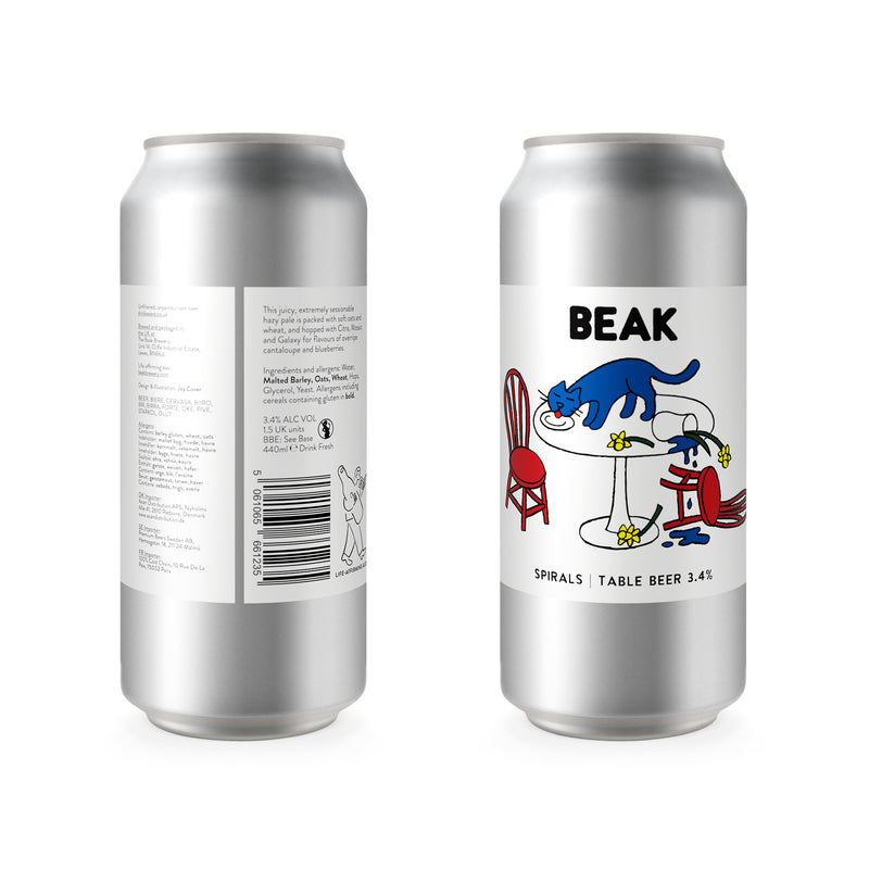 SPIRALS 3.4% Table Pale