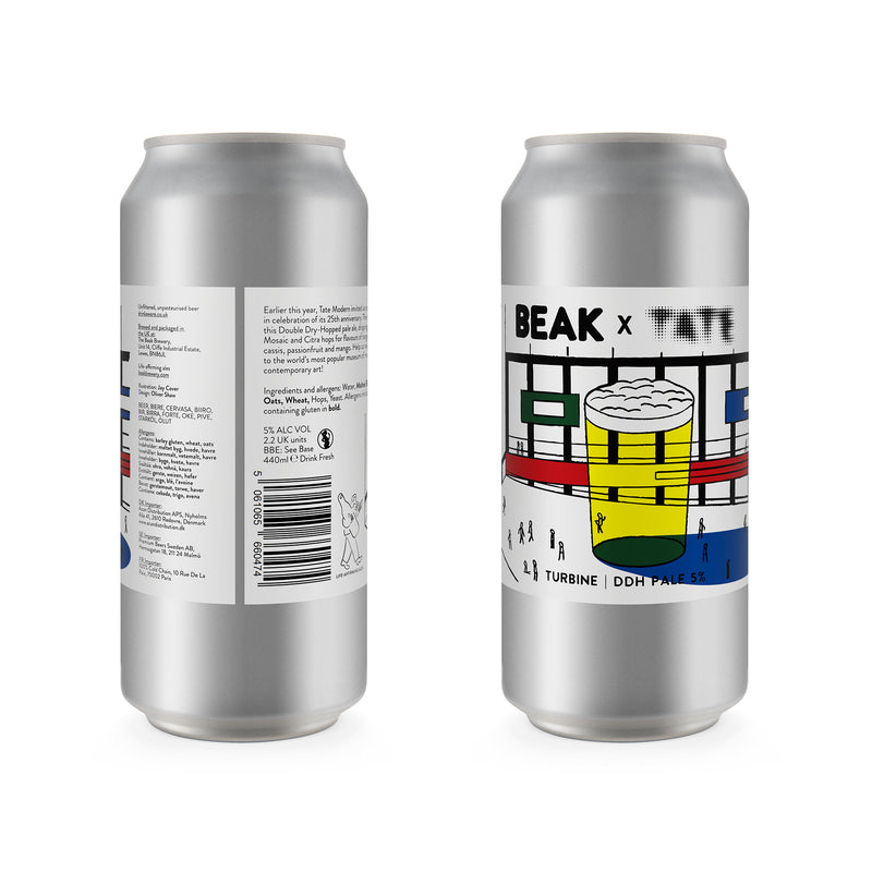 TURBINE - BEAK X TATE MODERN - 5% DDH PALE