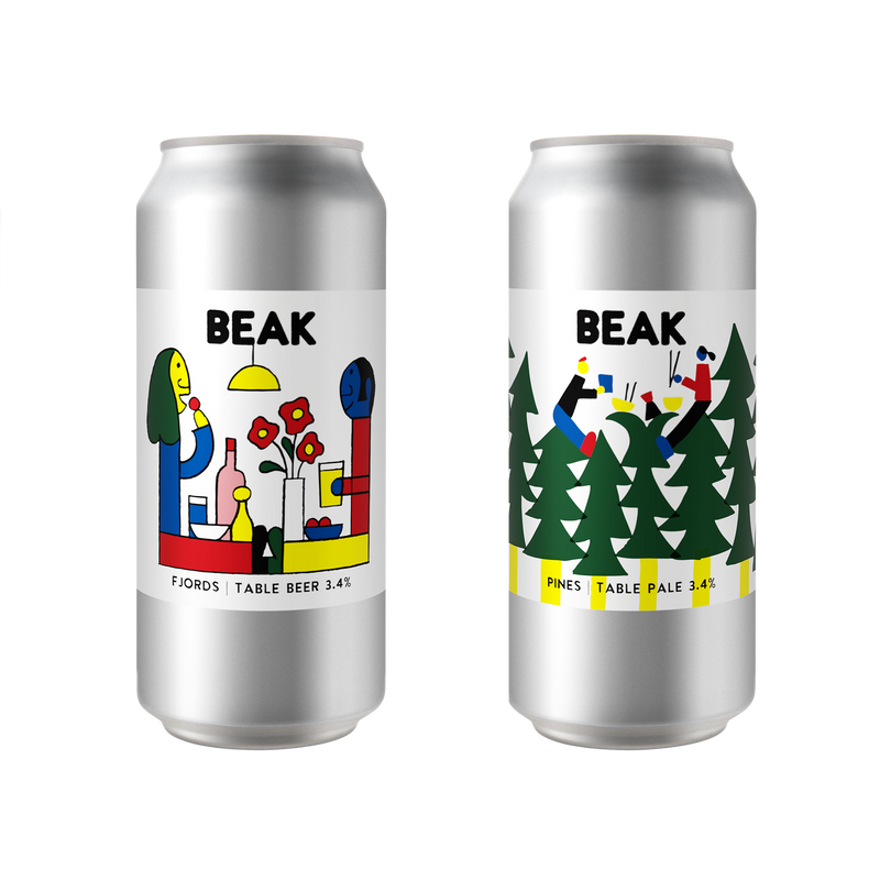 Table Pale Mixed Pack (PINES + FJORDS TABLE PALE)