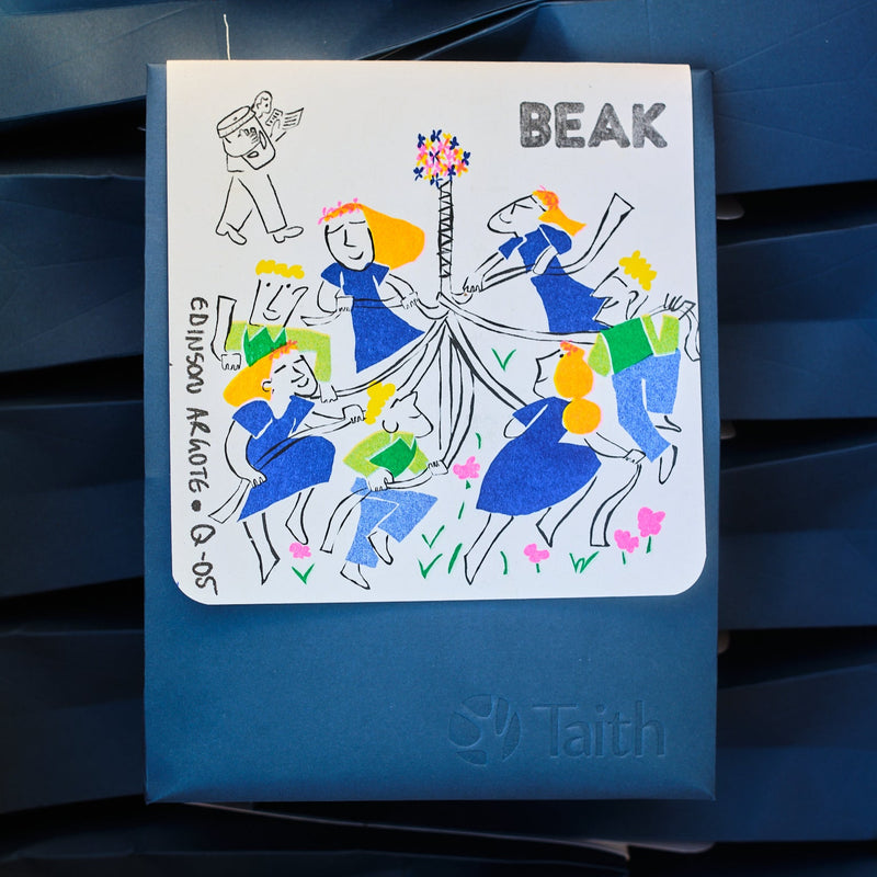 Beak X Taith Coffee collaboration - Edinson Argote  - Quebraditas Q-05