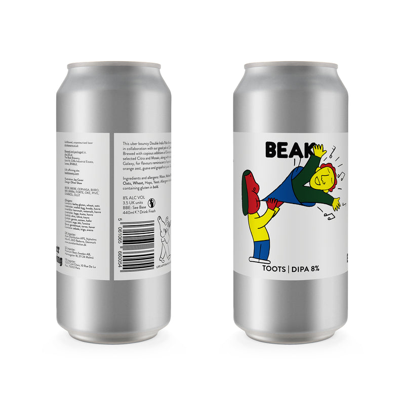 TOOTS - BEAK X QUEER BREWING - 8% DIPA