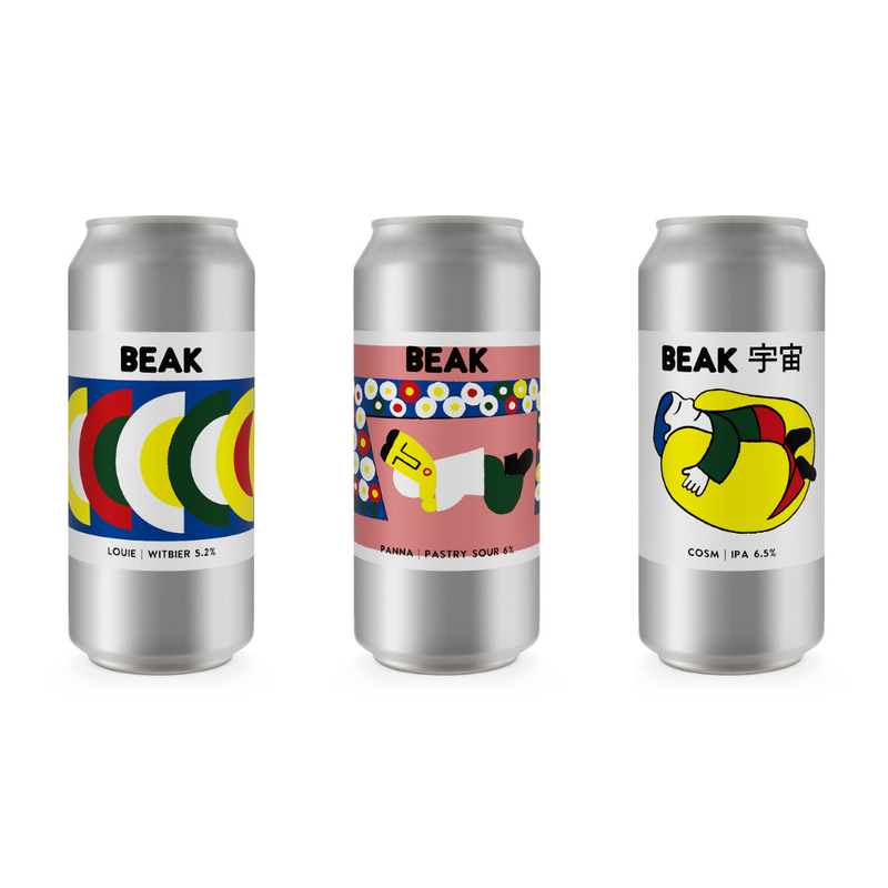 SHOWCASE MIXED PACK (LOUIE WITBIER, COSM IPA + PANNA PASTRY SOUR)