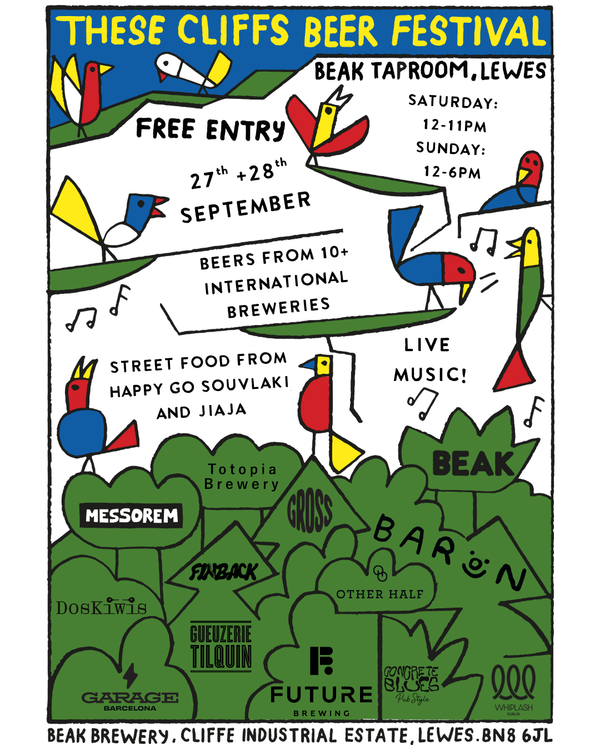 SATURDAY + SUNDAY: THESE CLIFFS BEER FESTIVAL