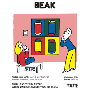 Beak Coffee in collaboration with Tate