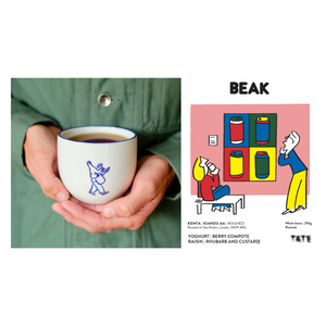 BEAK X JOHN JULIAN BEAKER  + BEAK COFFEE GIFT PACK